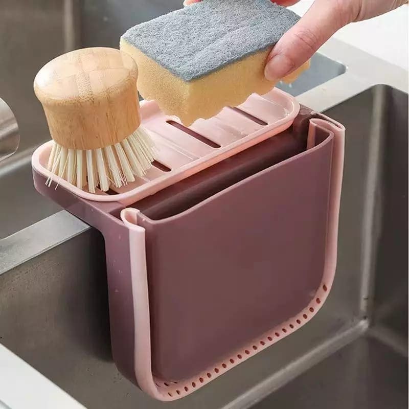 Adjustable Kitchen Waste Filter Basket, Hanging Sink Drain Basket, Fruit Vegetable Drainer, Kitchen Sponge Storage Rack Organizer, Multifunctional Foldable Sink Strainer Adjustable Kitchen Waste Filter Basket, Hanging Sink Drain Basket, Fruit Vegetable Drainer, Kitchen Sponge Storage Rack Organizer, Multifunctional Foldable Sink Strainer